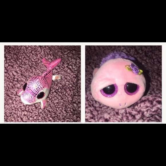 Sparkles/rosie ~ sea beanie boos🐢🐬 - Picture 1 of 9